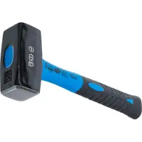 Bgs 3848: Juego de cinceles con mango de fibra de vidrio, 1250 g