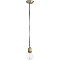 Faro 64137, color dorado, aluminio, IP20, clase de protección I, casquillo E27, 60 W