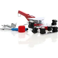 XPOtool Máquina manual para doblar tubos , para diámetros de tubo de 6 a 22 mm y un radio de curvatura de hasta 90°. Herramienta manual para doblar tubos de aluminio, cobre y acero. Dobladora de tubos
