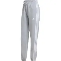 Adidas Pantalón deportivo 'Essentials' gris claro / blanco