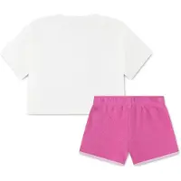 Lacoste Kids Conjunto De Manga Corta Terry