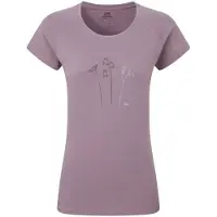 Mountain Equipment - Women's Mountain Flower Tee - Camiseta de manga corta size 34, fucsia