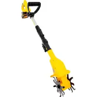 OEM Fresadora de jardín manual, alimentada por batería de 20V, con longitud ajustable, tal como se muestra en la imagen