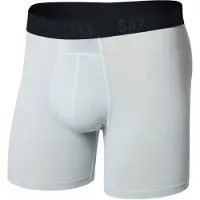 Saxx - Smooth Flex Light Compression Boxer Brief - Ropa interior fibra sintética size XL, gris