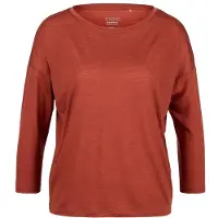 Stoic - Women's MerinoChill MMXX. Göteborg 3/4 Crew - Camiseta de merino size M, rojo