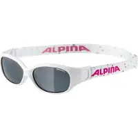Alpina - Sports Flexxy Kids Ceramic Black S3 - Gafas de sol gris/blanco