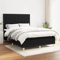 Prolenta Maison Exclusive - Base de cama con somier y colchón, color , 140x200 cm, tejido
