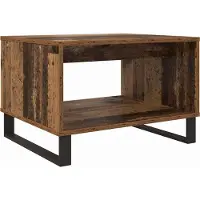 Syfax Mesa de Café Madera vieja 60 x 50 x 40 cm Madera contrachapada