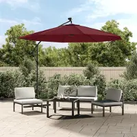 Prolenta Maison Exclusive - Funda de repuesto para toldo de consola, color burdeos, 350 cm