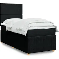 Prolenta Maison Exclusive - Base de cama con somier y colchón, color , 90x190 cm, tejido