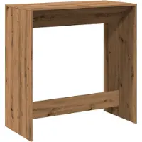 Syfax Mesa alta bar madera ingeniería roble artisian 102x50x103,5 cm