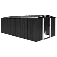 Syfax Caja para dispositivos, 257 x 489 x 181 cm, metal, color antracita