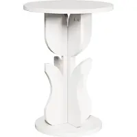 Syfax Mesa de Café 39,5 x 39,5 x 53,5 cm Madera maciza de pino