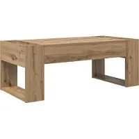 Syfax Mesa de Café Roble artisan 110 x 50 x 41 cm
