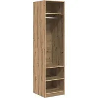 Syfax Armario Roble artisan 50 x 50 x 200 cm Madera de ingeniería