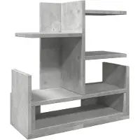 Syfax Organizador escritorio madera ingeniería hormigón 49x20x52,5 cm