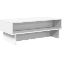 Syfax Mesa de Café 100 x 46 x 35 cm Madera de ingeniería