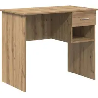 Syfax Escritorio Roble artisan 90 x 49 x 75 cm Madera de ingeniería