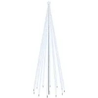 Syfax Árbol de Navidad con pincho 732 LED blanco frío 500 cm