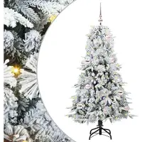 Syfax Árbol de Navidad artificial con ramas articuladas 150 cm