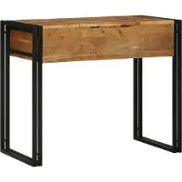 Syfax Mesas de tocador de dormitorio Marrón Madera maciza de Acacia