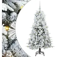 Syfax Árbol de Navidad artificial con ramas articuladas 150 cm