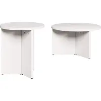 Syfax Mesa de Café 2 pcs Madera maciza de Pino