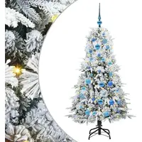 Syfax Árbol de Navidad artificial con ramas articuladas 150 cm