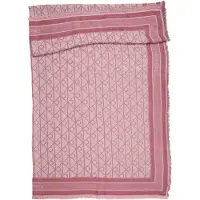 Calvin Klein Emblem Aop Jacquard Scarf Cradle Pink Talla: OS | Bufandas Outlet | Mujer | Rosa