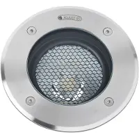 Faro 70310, foco exterior, color gris, aluminio, IP67, Clase I, casquillo GU10