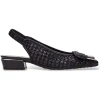Hispanitas para mujer. RHV264658 Zapatos Azucena negro (39), Piel, Plano, 1 a 3cm, Ninguno, Casual, Fiesta, Clásico, outlet 2026.