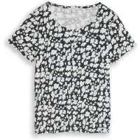 Tom Tailor Camiseta navy / blanco