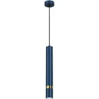 Milagro Lámpara colgante JOKER MLP7725, color azul marino/dorado
