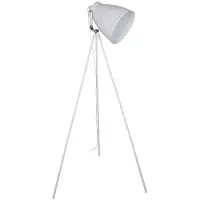 ITALUX Lámpara de pie Franklin ML-HN3068-WH+S.NICK de