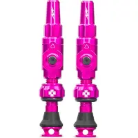Muc Off - Tubeless Valves Big Bore Lite - Válvula de bicicleta size 35 mm, rosa