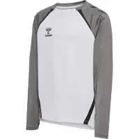 Hummel Camiseta deportiva 'Lead 2.0' gris / gris oscuro / blanco