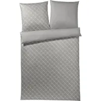 JOOP! Funda de edredón gris