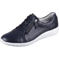 Waldlaufer Zapatos con cordón 'Komfort Schnürschuh Damen 634002-199 195 Echtleder in blau' azul