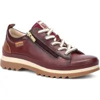 Pikolinos para mujer. W3W-6979 Zapatillas de piel Vigo marrón (41), Plano, Cordones, Casual, outlet 2026.