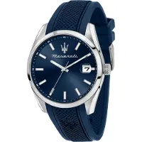 Maserati Reloj analógico azul
