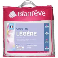 Big Buy Cooking Edredón de microfibra ligero – 200 x 200 cm – Blanco