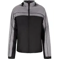 COSIMON Chaqueta de entretiempo gris / negro