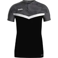 Jako Camiseta funcional gris / negro / blanco