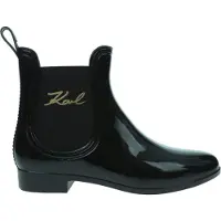 Karl Lagerfeld Botas Chelsea oro / negro