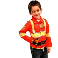 Deqube Disfraz De Bombero