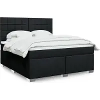 Prolenta Maison Exclusive - Base de cama con somier y colchón, color , 180x200 cm, tejido