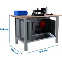 Simonwork (bancos De Trabajo) Banco De Trabajo Bt6 Pro 865x1200x750 Mm