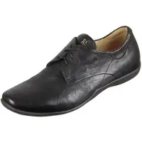 Think! Zapatos con cordón 'Schnürschuh Herren 88612-00 Echtleder in schwarz' negro