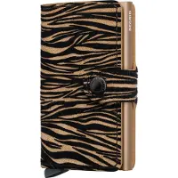 Secrid Cartera De Cuero Miniwallet Zebra