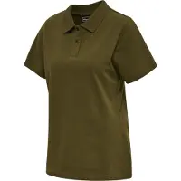 Hummel Polo De Manga Corta Red Classic